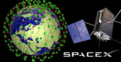 SpaceX un réseau de satellites Internet en orbite