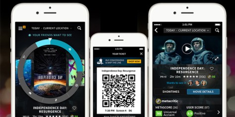 Atom Tickets : Une application mobile pour relancer l'achat de billets de cinéma